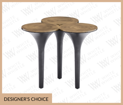 Add a touch of timeless design to any space with the GODA corner table, exclusively from Pedra. This designer table's classic silhouette seamlessly complements sophisticated homes, upscale hotels, and modern cafes.