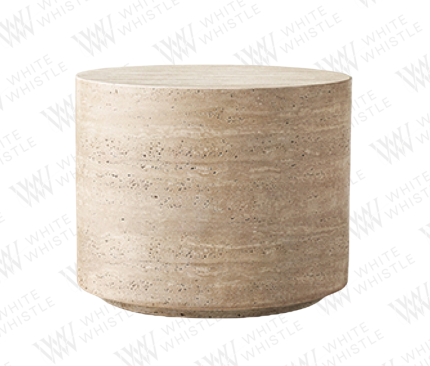 The VIBIA corner table is a sophisticated choice for optimizing space. Crafted from the timeless beauty of natural travertine, this premium piece by Pietra de Roma adds elegance and functionality to any corner. Perfect for homes, hotels, restaurants, or cafes, VIBIA is a versatile addition that enhances your interior design.